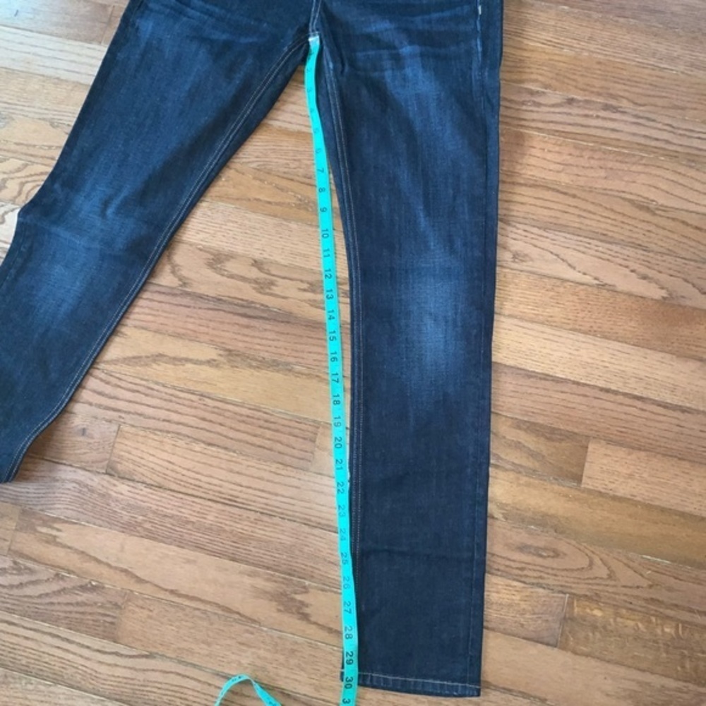 Rag & Bone Beverlys Dark Denim Skinny Jeans Size 27 - Picture 10 of 10